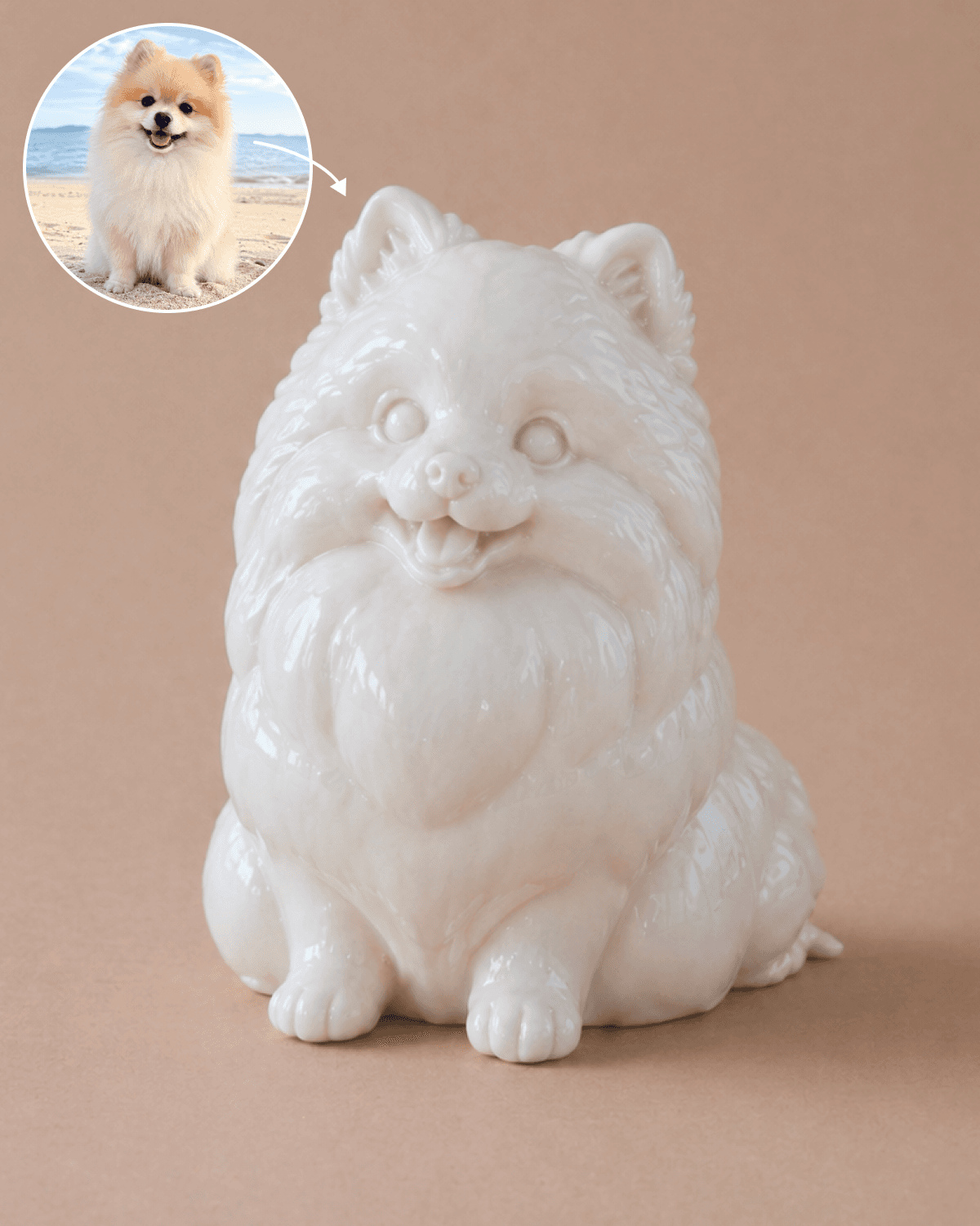 オリジナルペット陶器「うちここ」